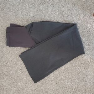 Gray Maternity Dress Pants